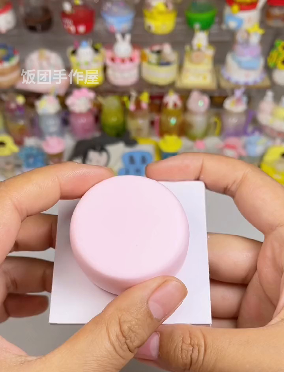 今儿个我生日,捏个软陶少女心蛋糕,祝自己生日快乐!