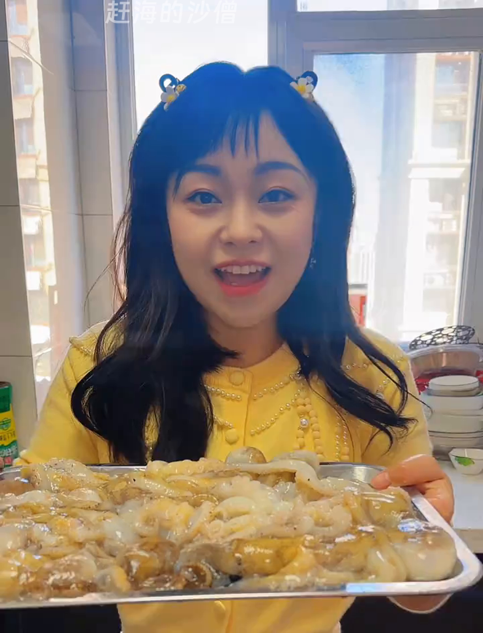 八爪鱼馅饺子真香啊!大伙尝过没?