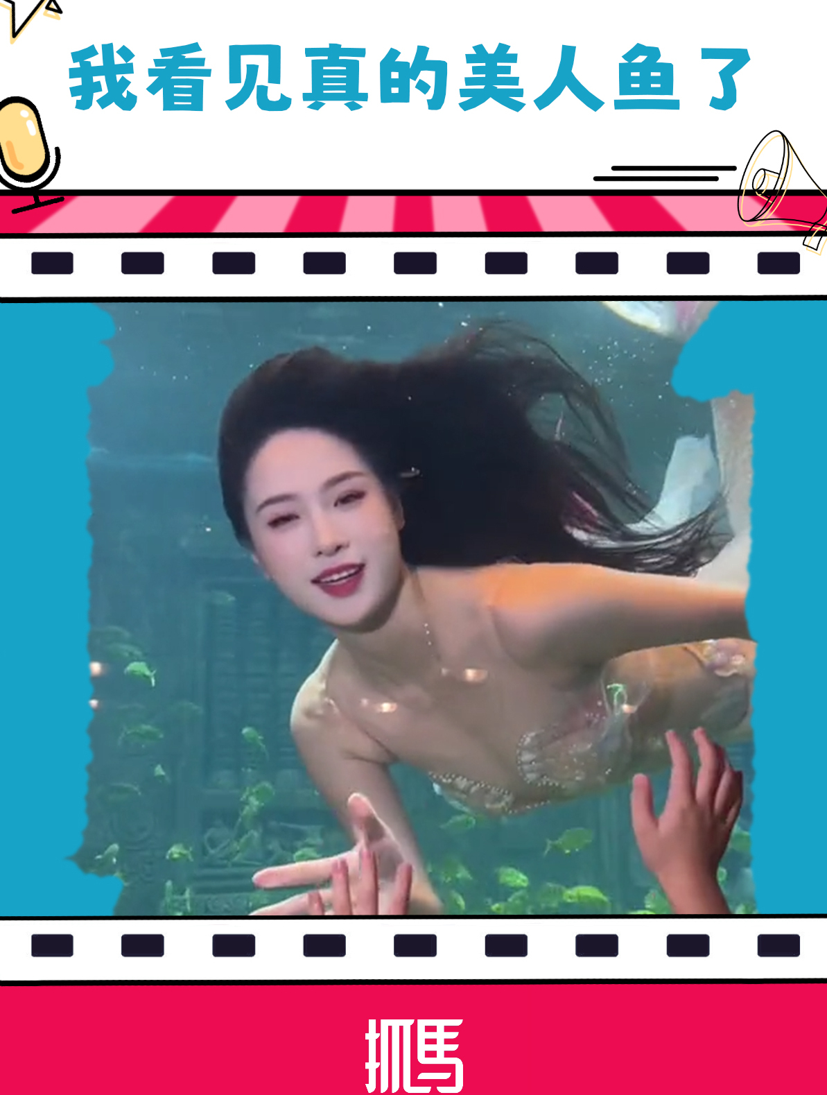 北海海底世界美人鱼火了,在水中优雅自然如鱼一般,童话照进现实