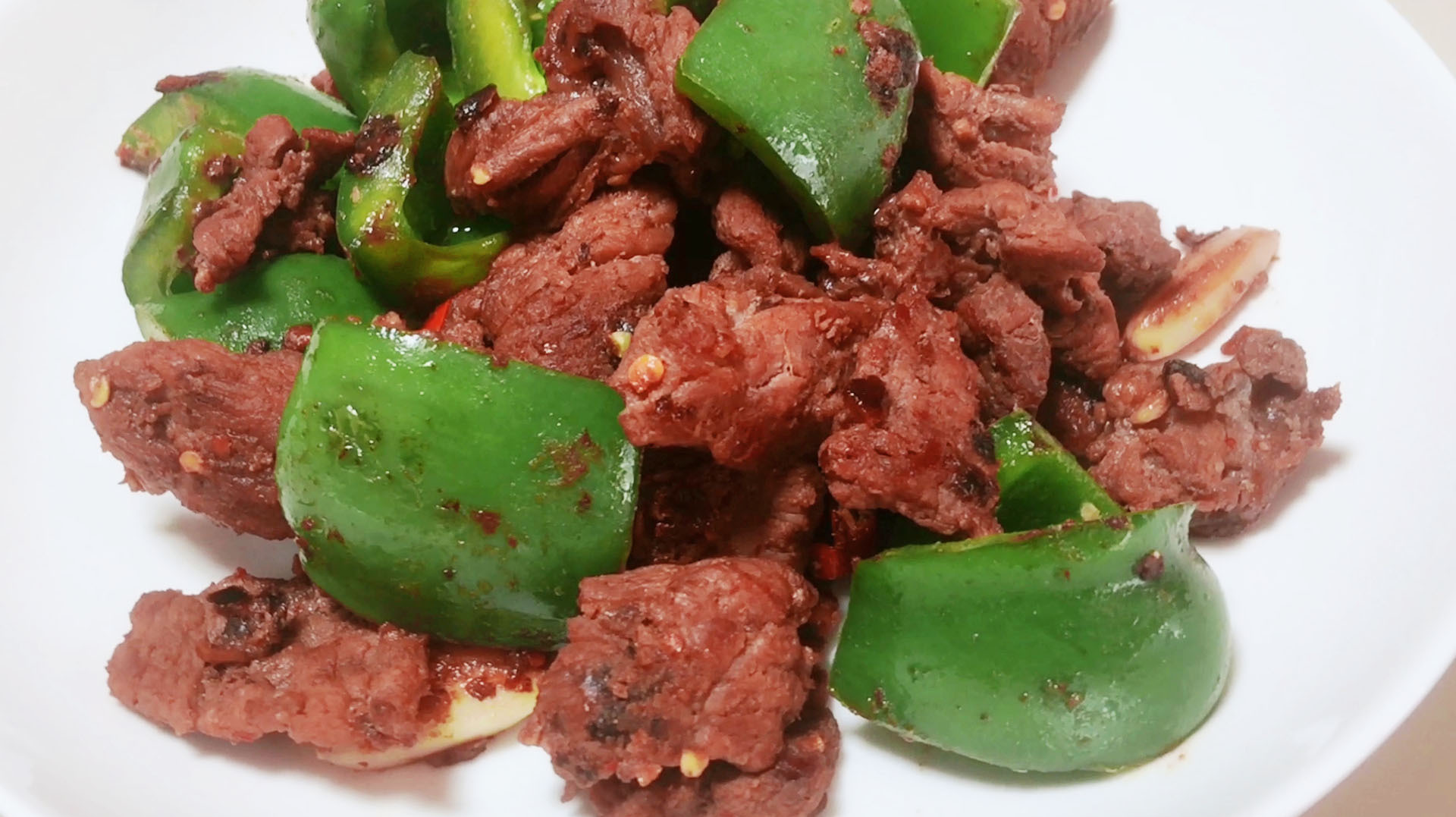 您吃过干炒的牛腱肉吗?