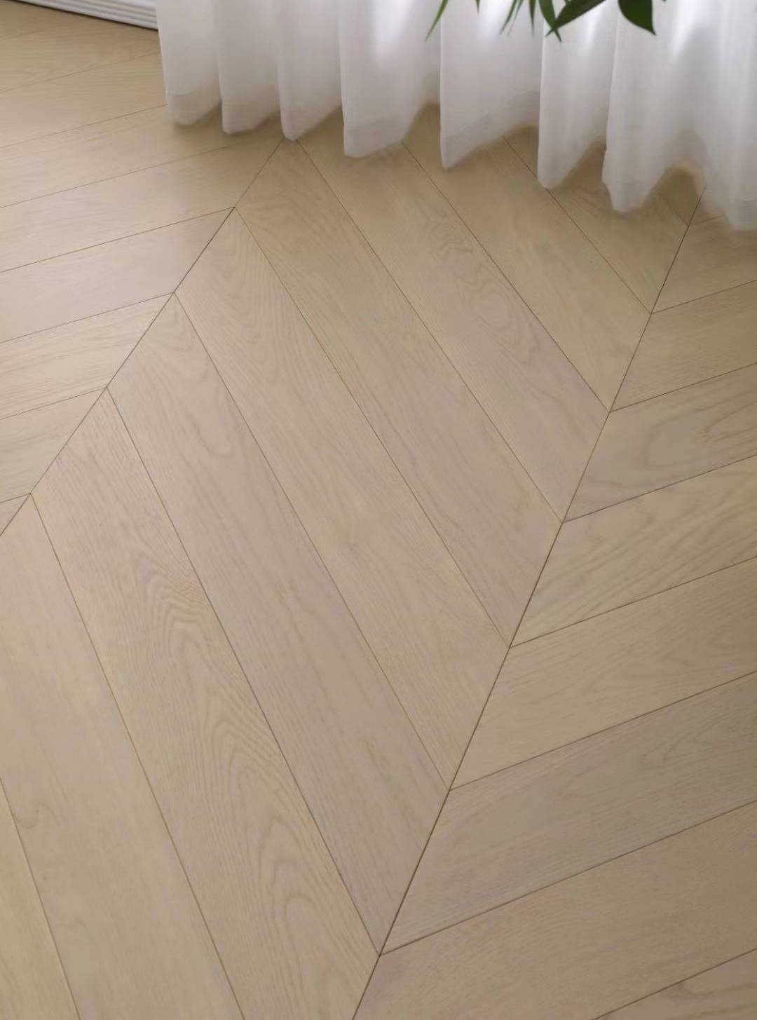 鱼骨拼木地板安装