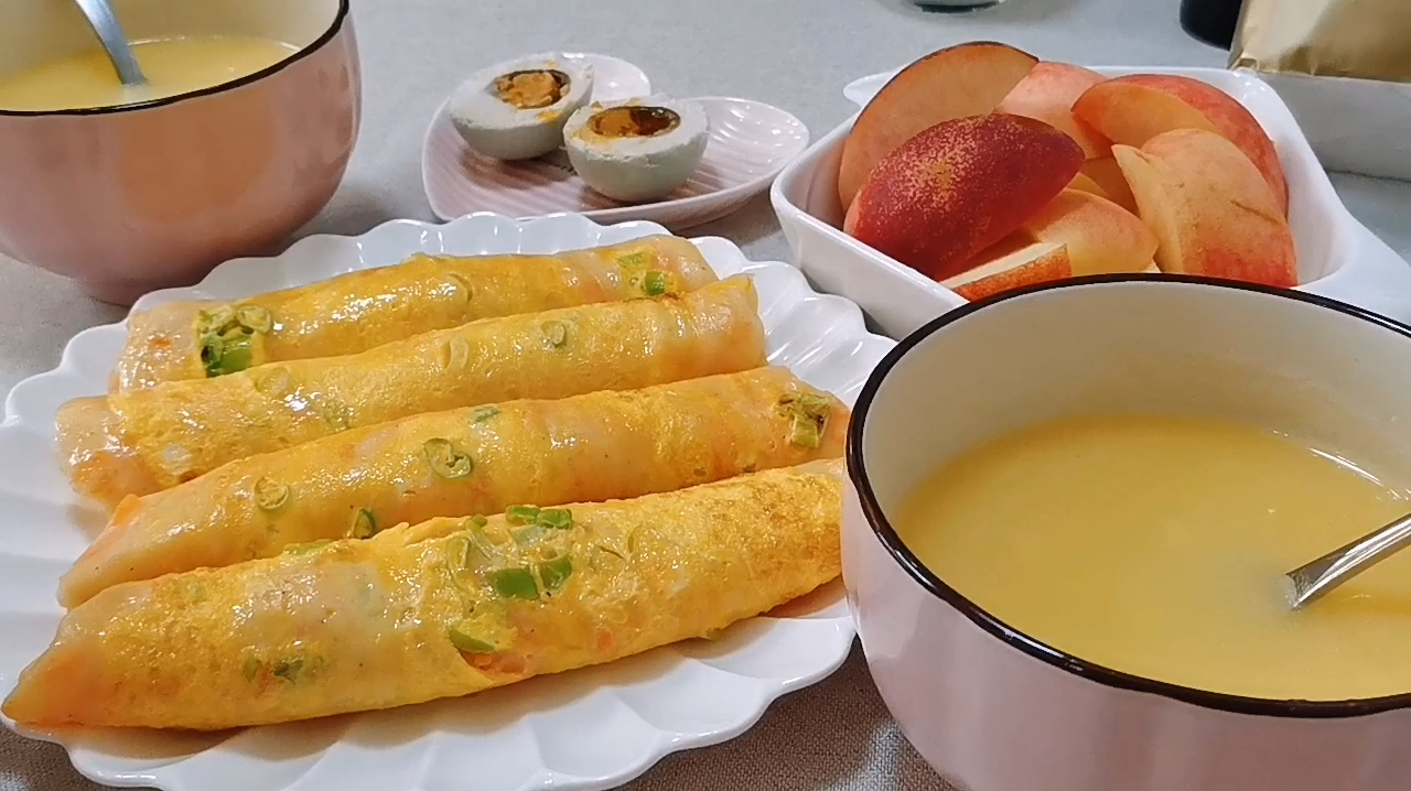 10分钟快手早餐饼,早餐在家吃吧,健康美味,简单好做