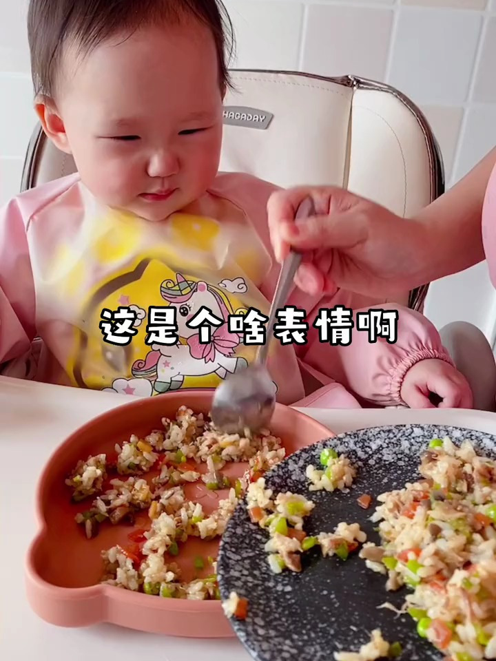 昨天带小宝出去玩了一天,今天中午做了蔬菜肉炒米饭