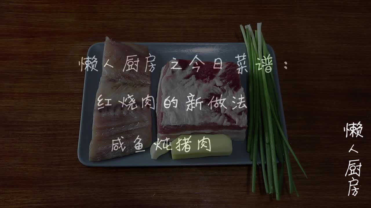 红烧肉怎么做好吃教你做咸鱼炖五花肉,做法简单易学