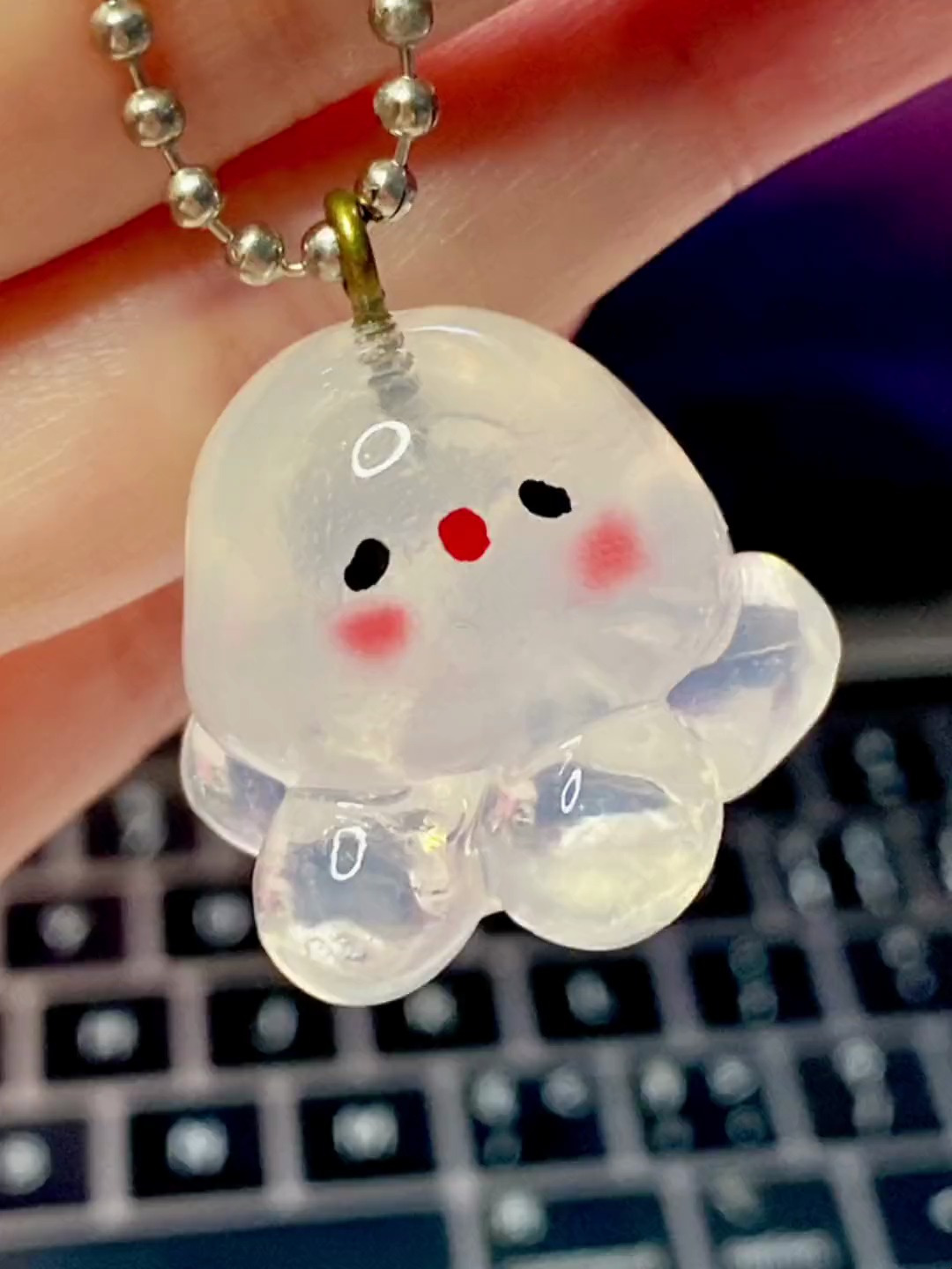 可爱的透明小章鱼