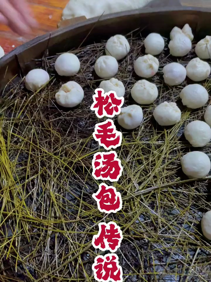 现在蒸包子都不要竹屉了,地道松毛汤包,好吃到不想走!