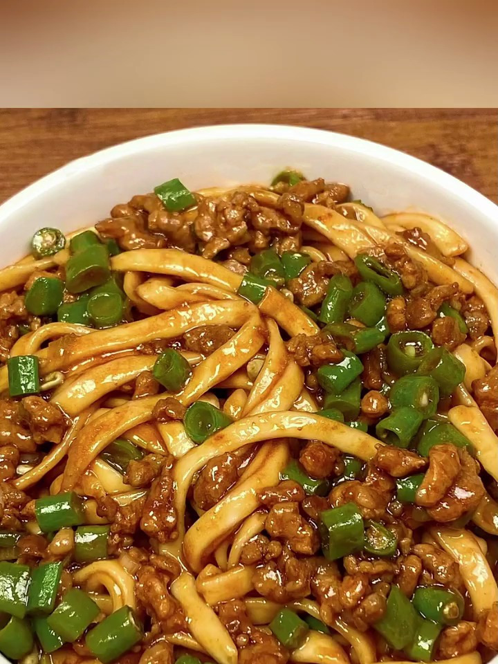 天天吃不够的打卤面～