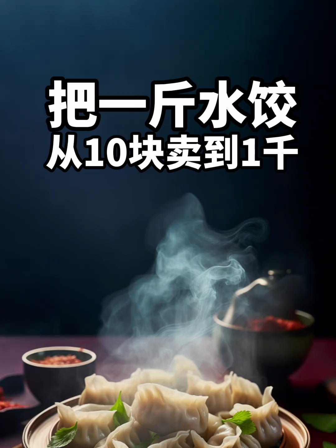 水饺如何卖得更贵?品牌策划 广告语 爆品战略 品牌思维