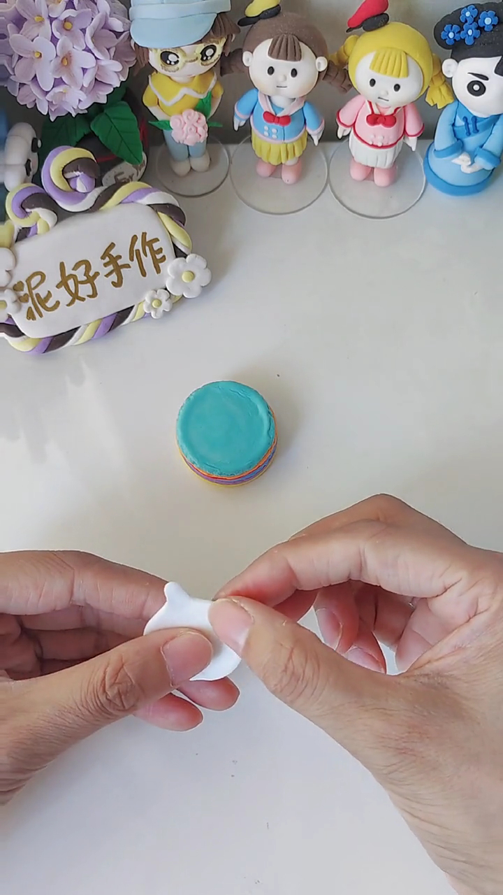 简单可爱的粘土小蛋糕教程来了