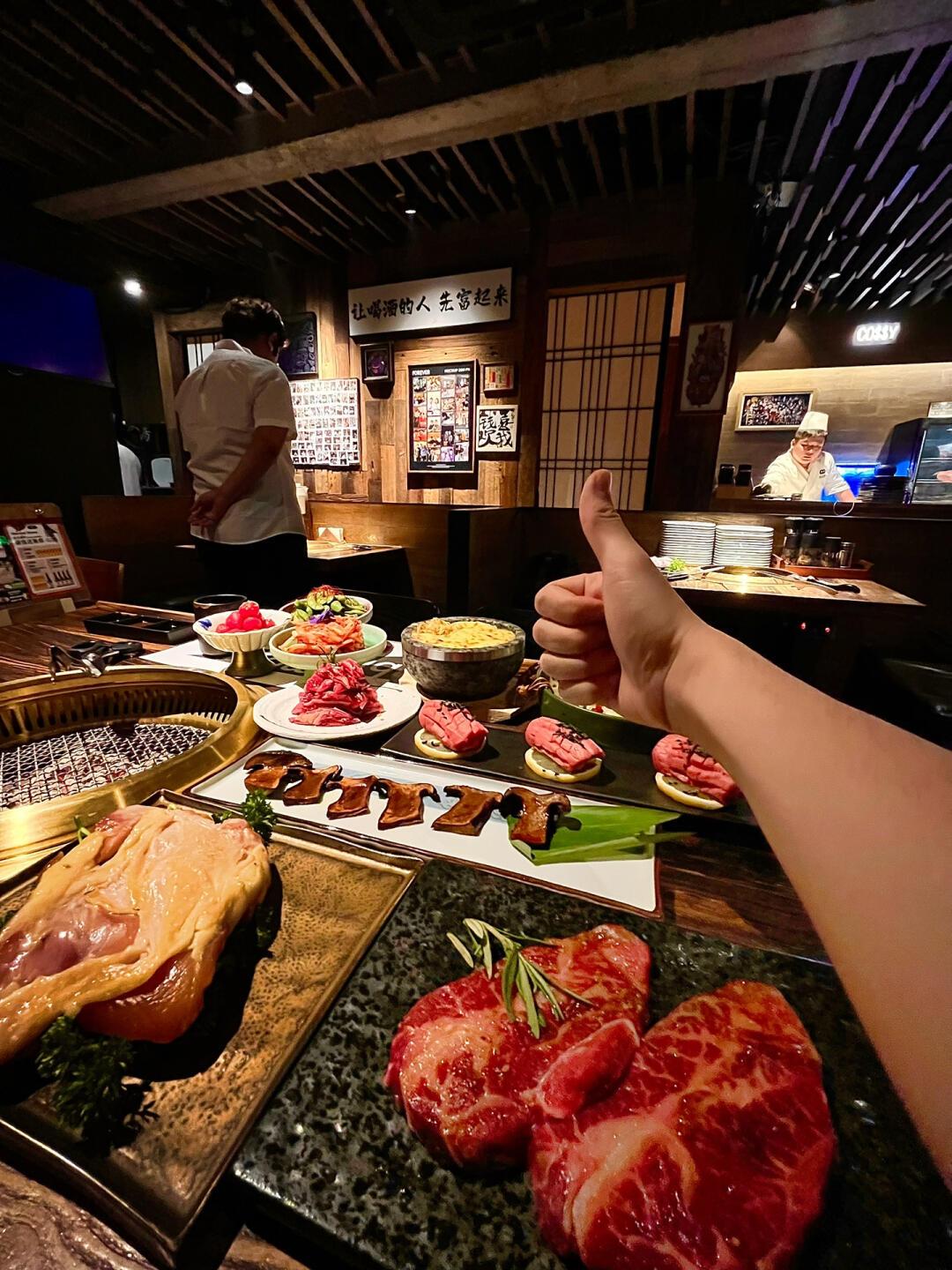 感谢贾玲!按克称重……魔王烧肉果然名不虚传!