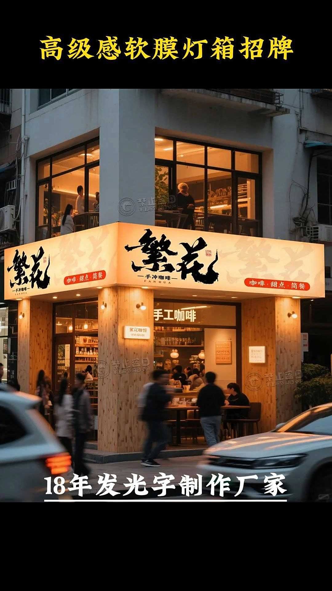 如何把店铺门头招牌做的简约又吸睛?选对材质很关键!