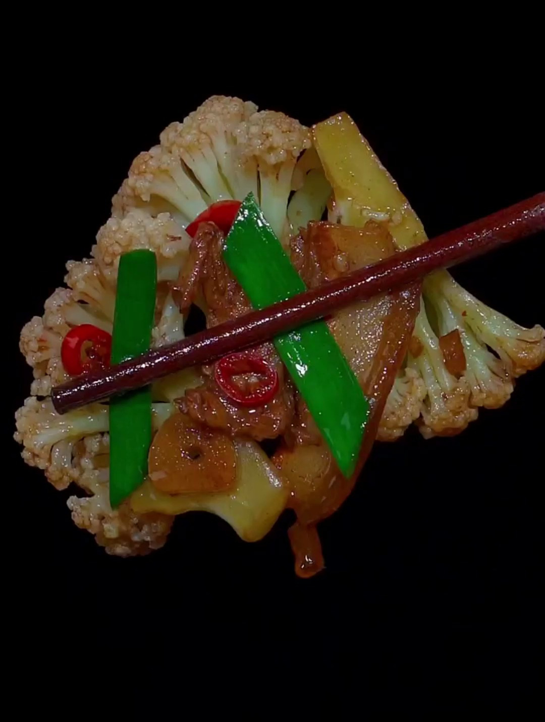 花菜的家常炒法,炒花菜这样做简单好吃下饭!