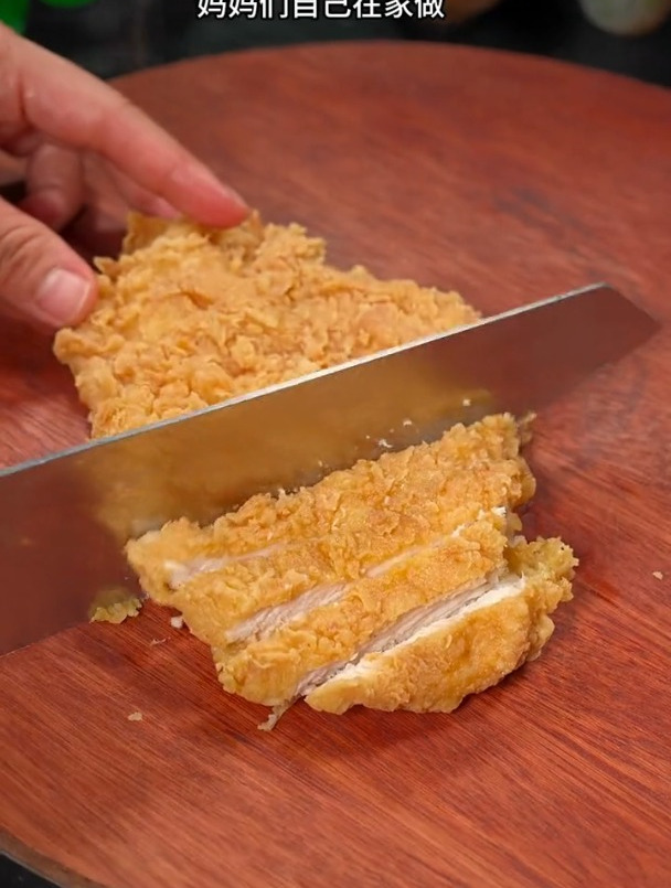 外酥里嫩的脆炸鸡排