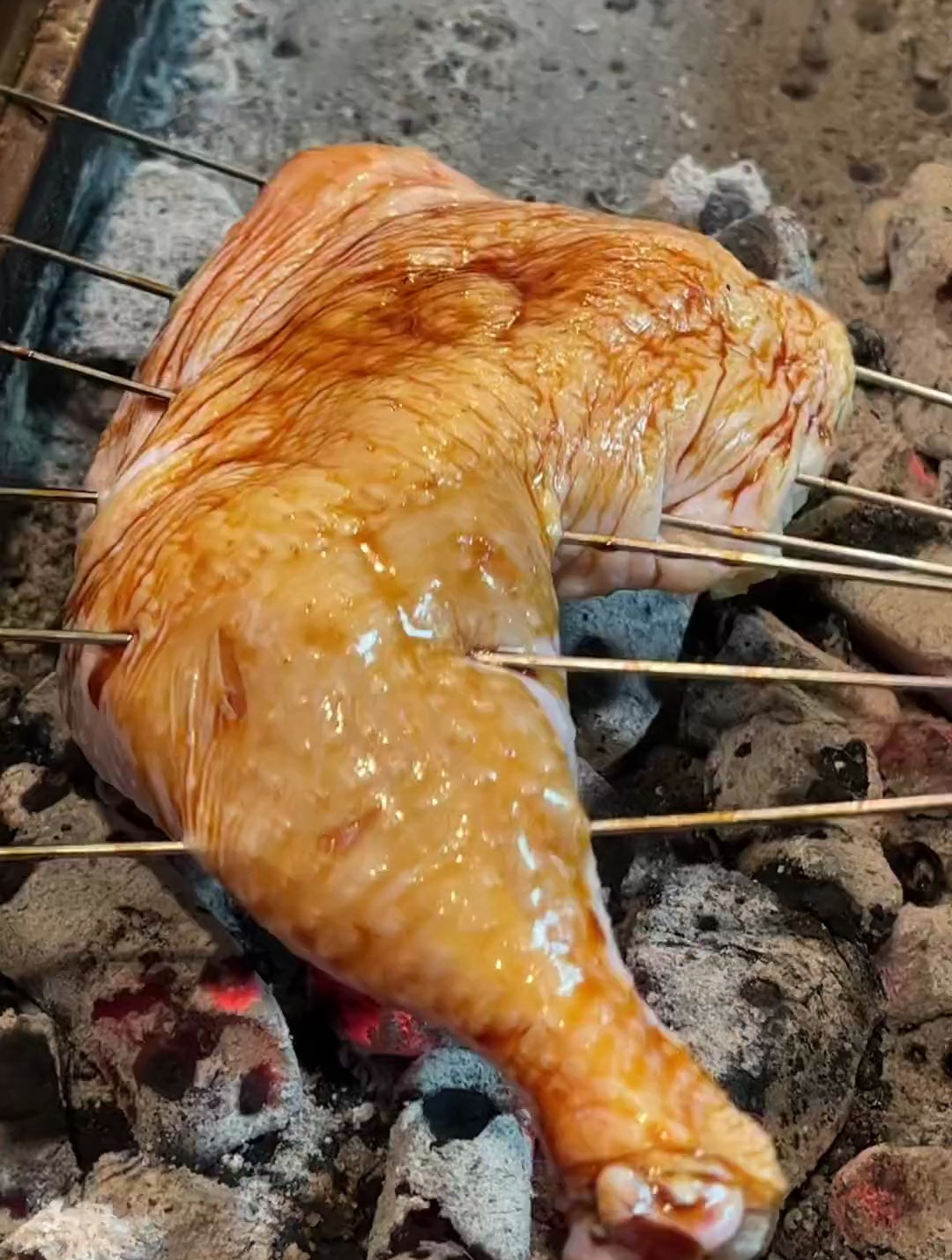 烤大鸡腿,鸡腿这样烤最好吃了