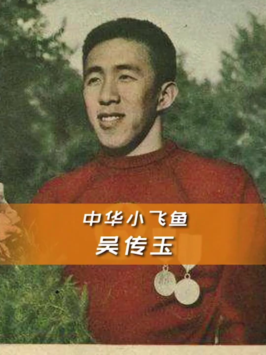 老照片 一代中国飞鱼,可惜天妒英才 游泳♀