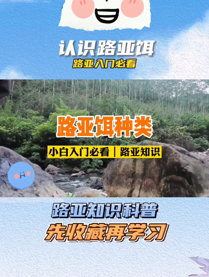 选择路亚装备之前，先要确定目标鱼，认识路亚饵！