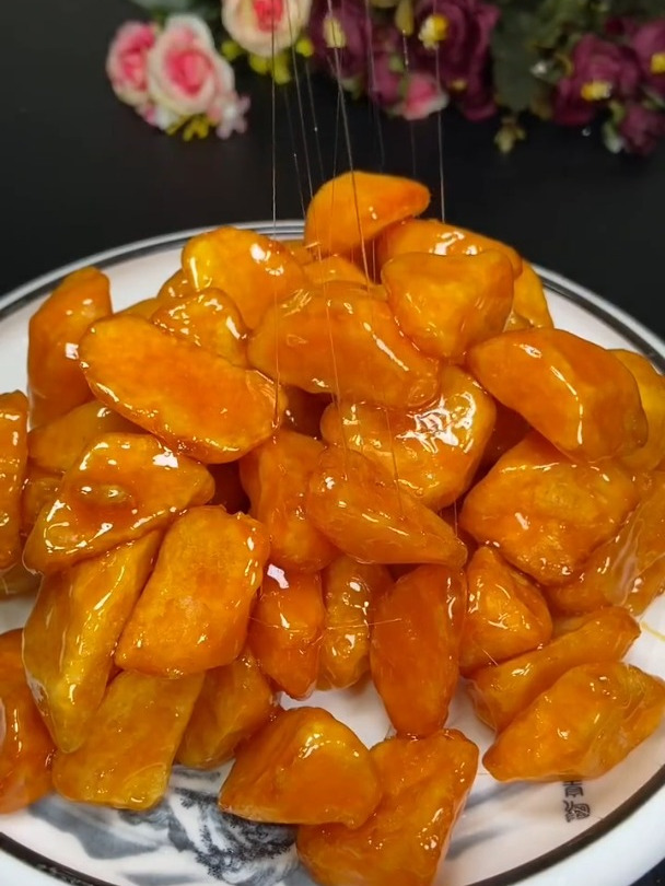 拔丝地瓜的做法 美食教程 美食 家常菜