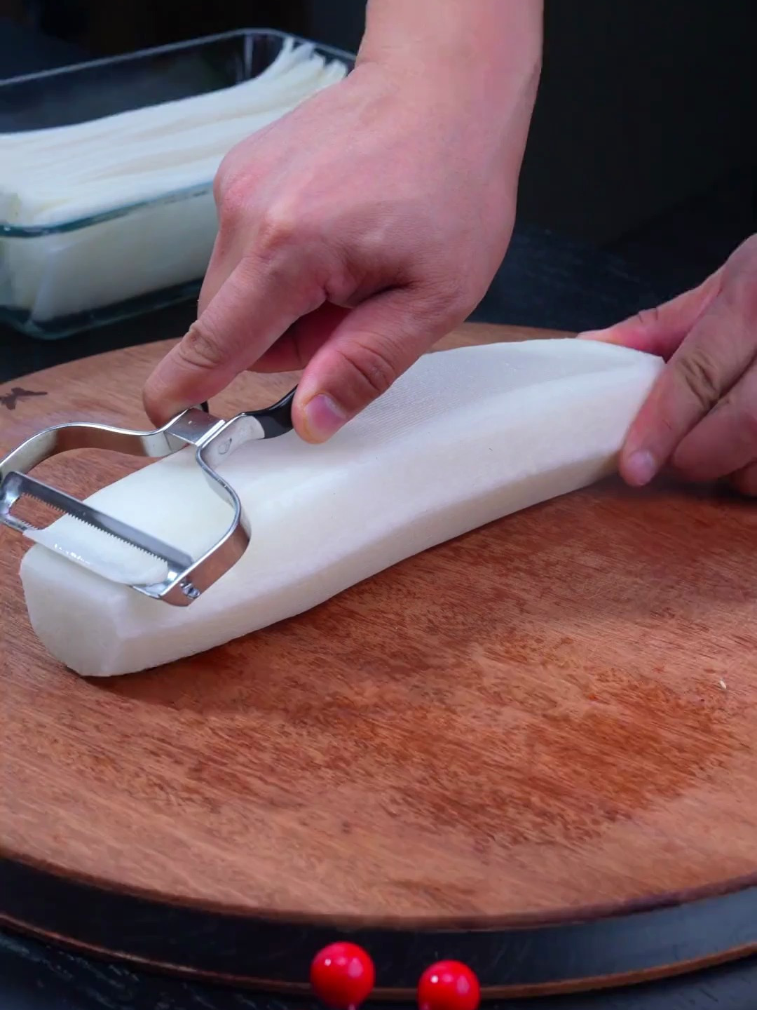 火锅店的萝卜泡菜 每次都点好几份酸甜脆爽好吃又利口