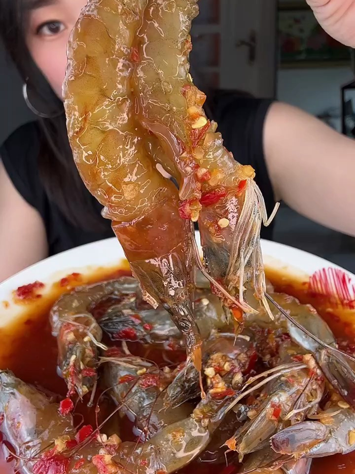 泰式甜辣虾 辣酱虾