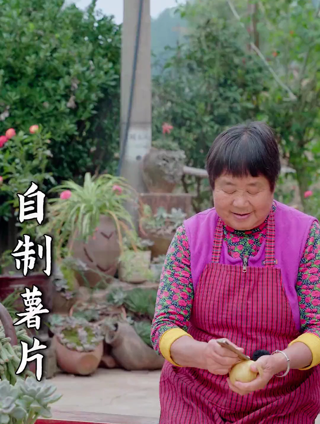 婆婆用半天时间教大家怎样实现薯片自由 又酥又脆 干净又卫生