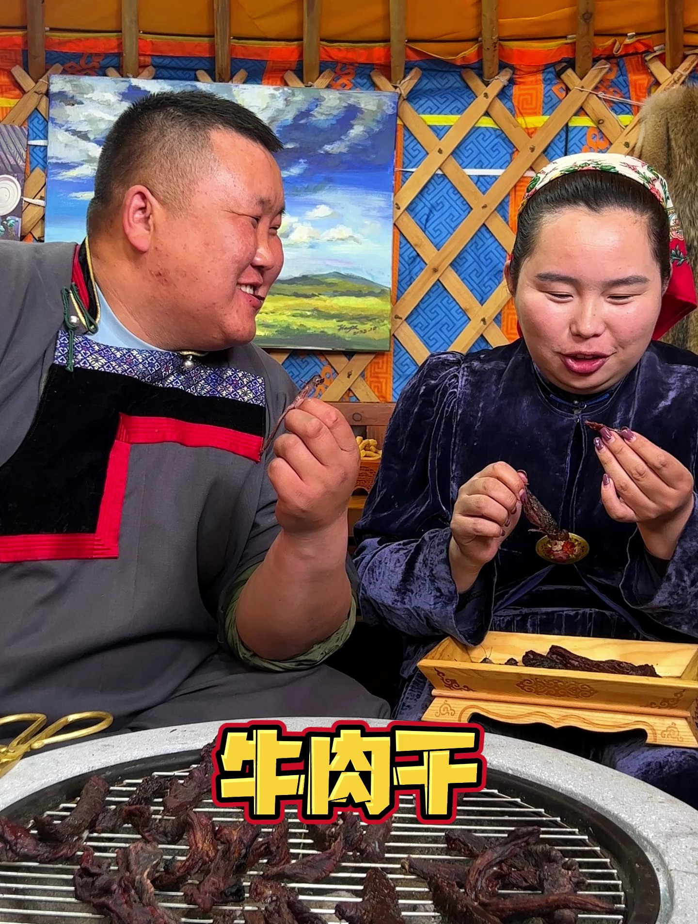 一头牛身上有两块后腿肉,用它来做牛肉干,肉香浓郁