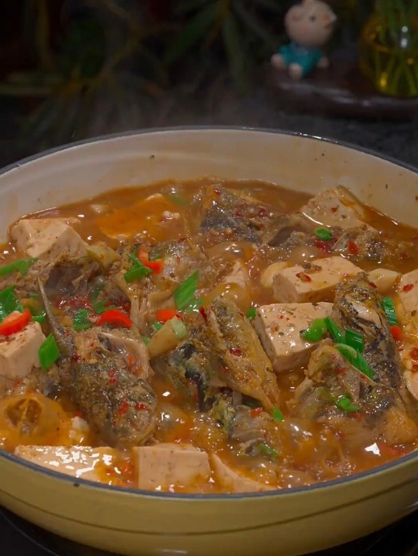 好吃又下饭的黄骨鱼烧豆腐