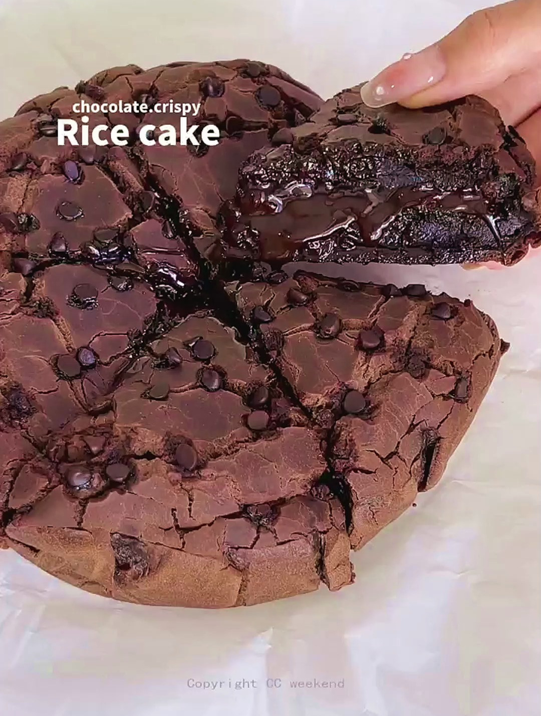 男朋友看完都会做的巧克力脆皮年糕,糯叽叽的谁不爱?