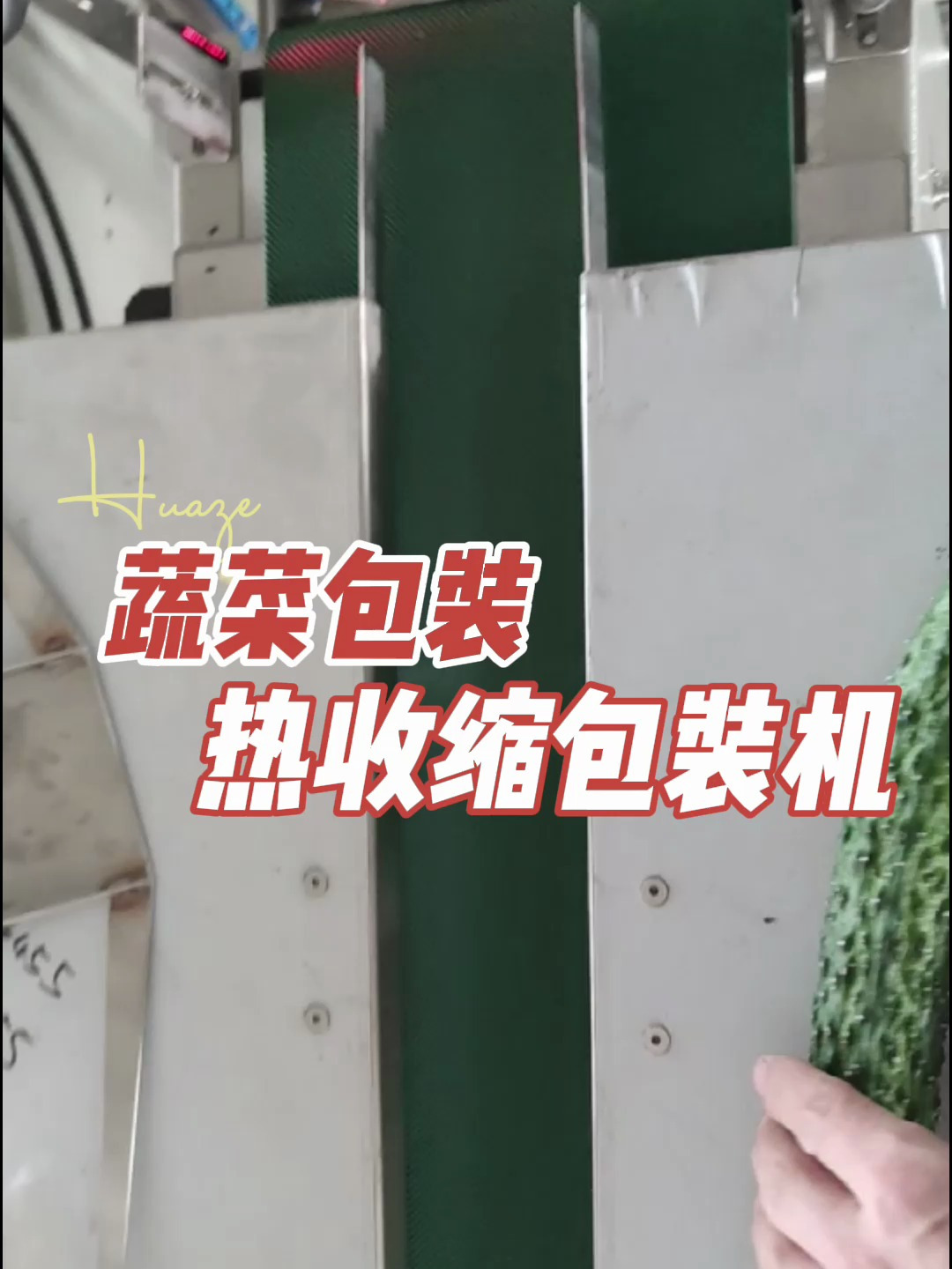 华泽机械 蔬菜包装 热收缩包装机 更高级更美观