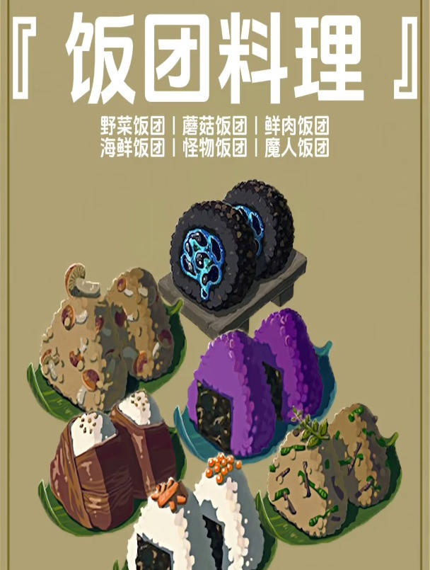 王国之泪|饭团料理攻略素材获取方式