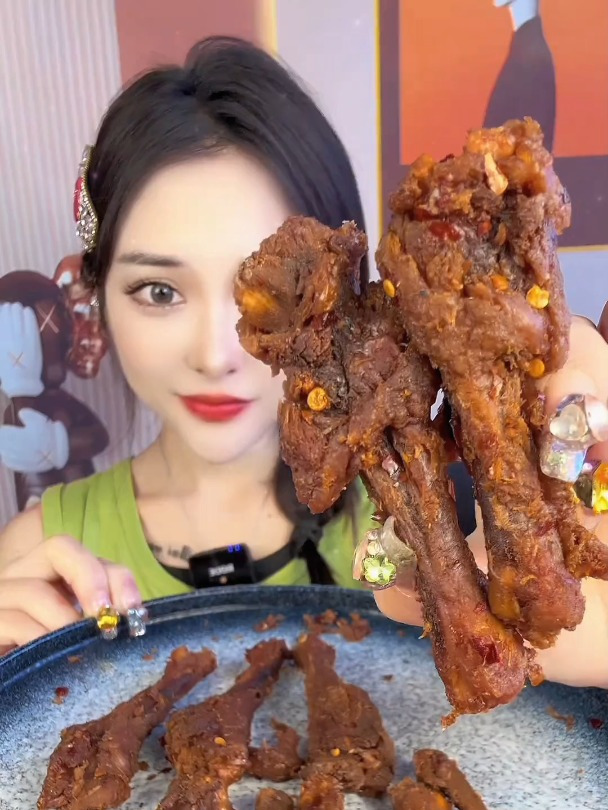 风干鸭翅根一吃一个停不下来