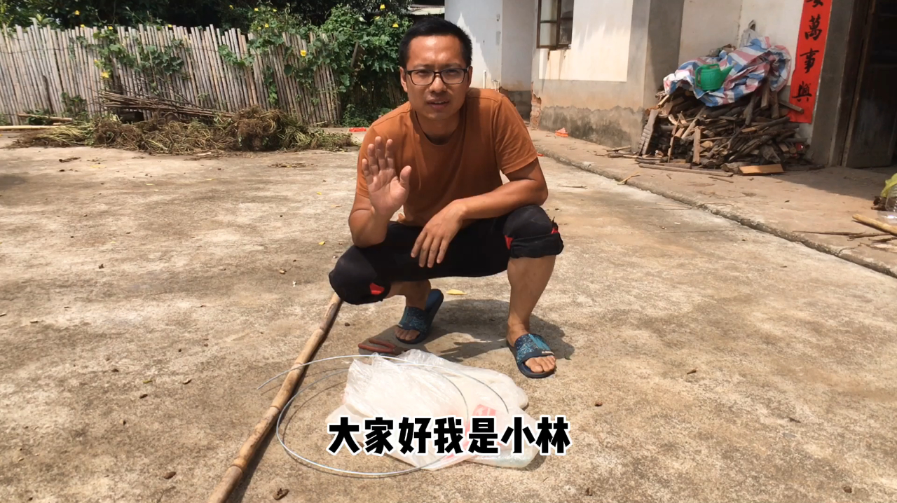 农村小伙发明抓鸡神器厉害了,这设计太有才了,网友第一次见