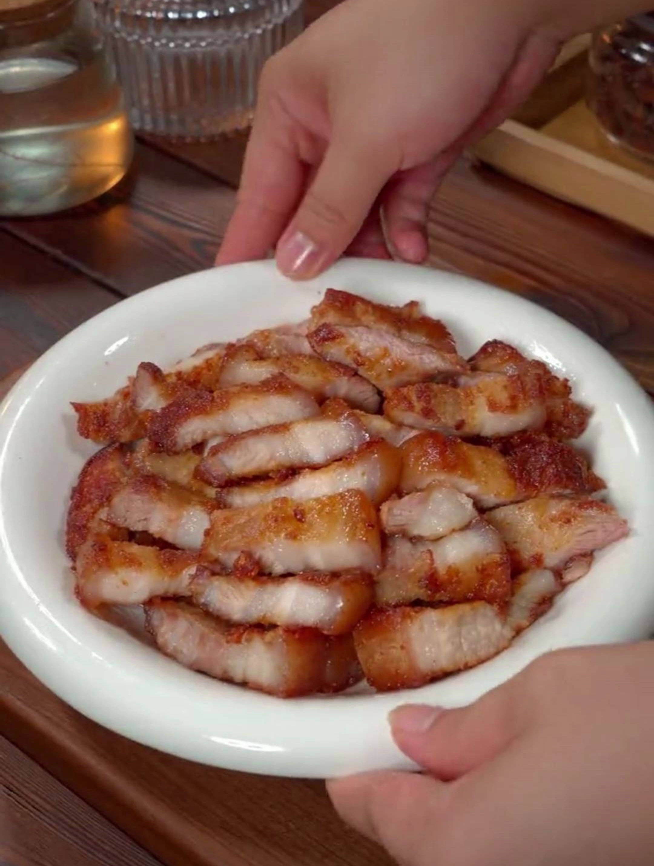 椒盐五花肉的家常做法