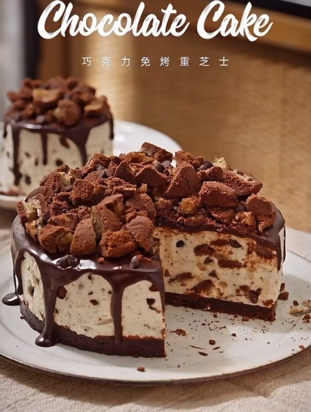 做了不下10次的巧克力重芝士蛋糕,配方大公开!