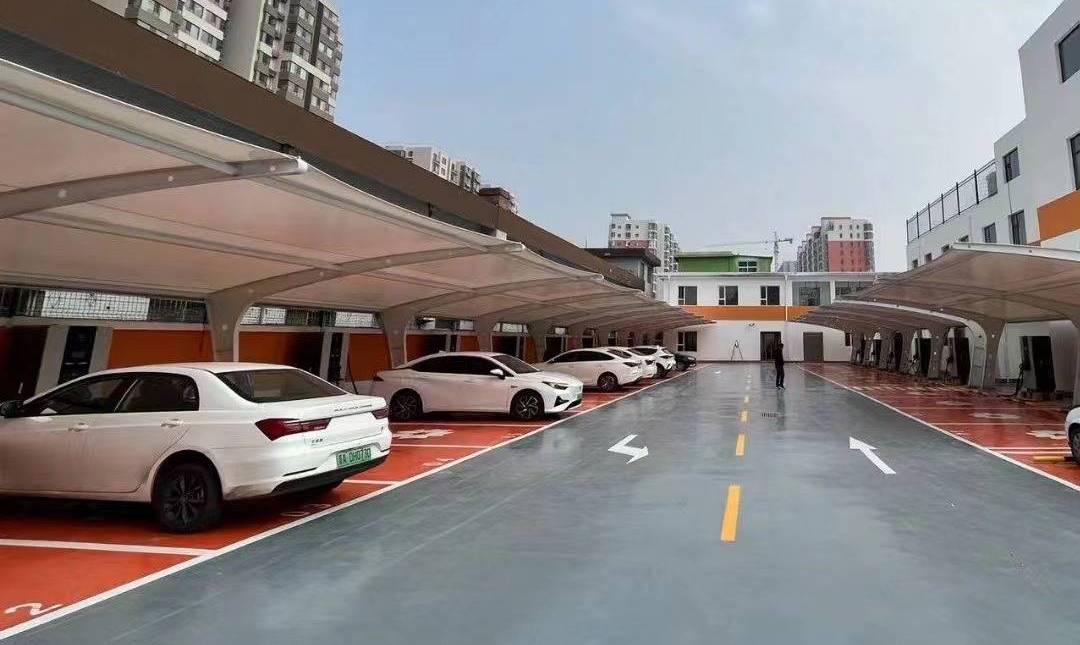 车棚膜结构价格