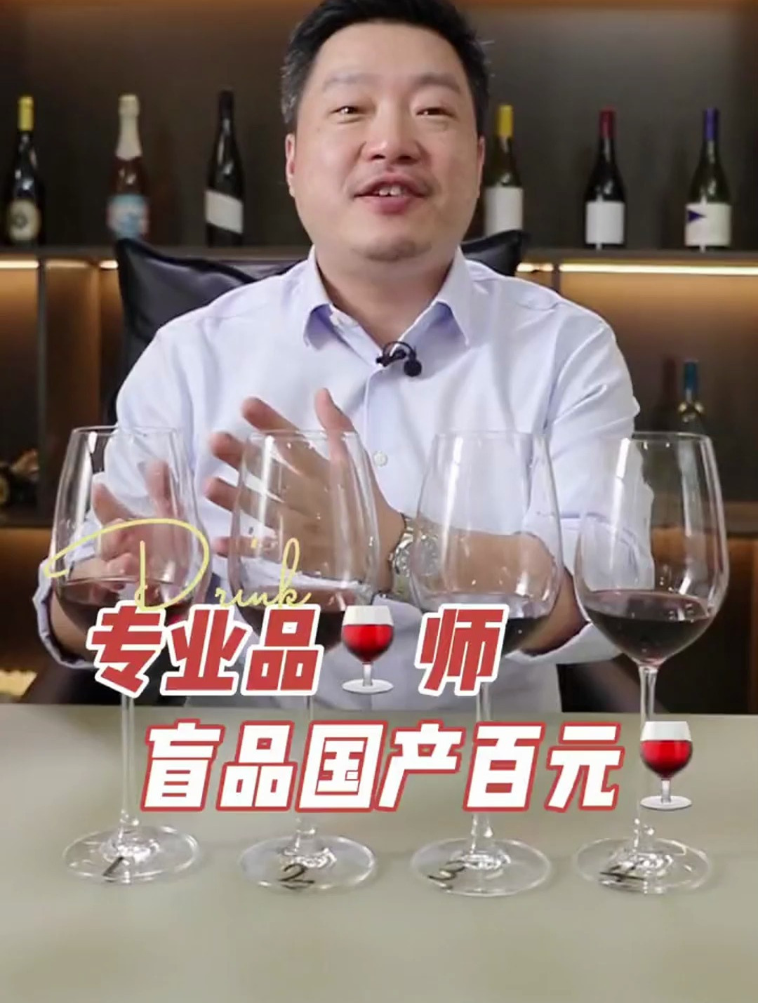 国家级葡萄酒评委盲品测评百元国产葡萄酒