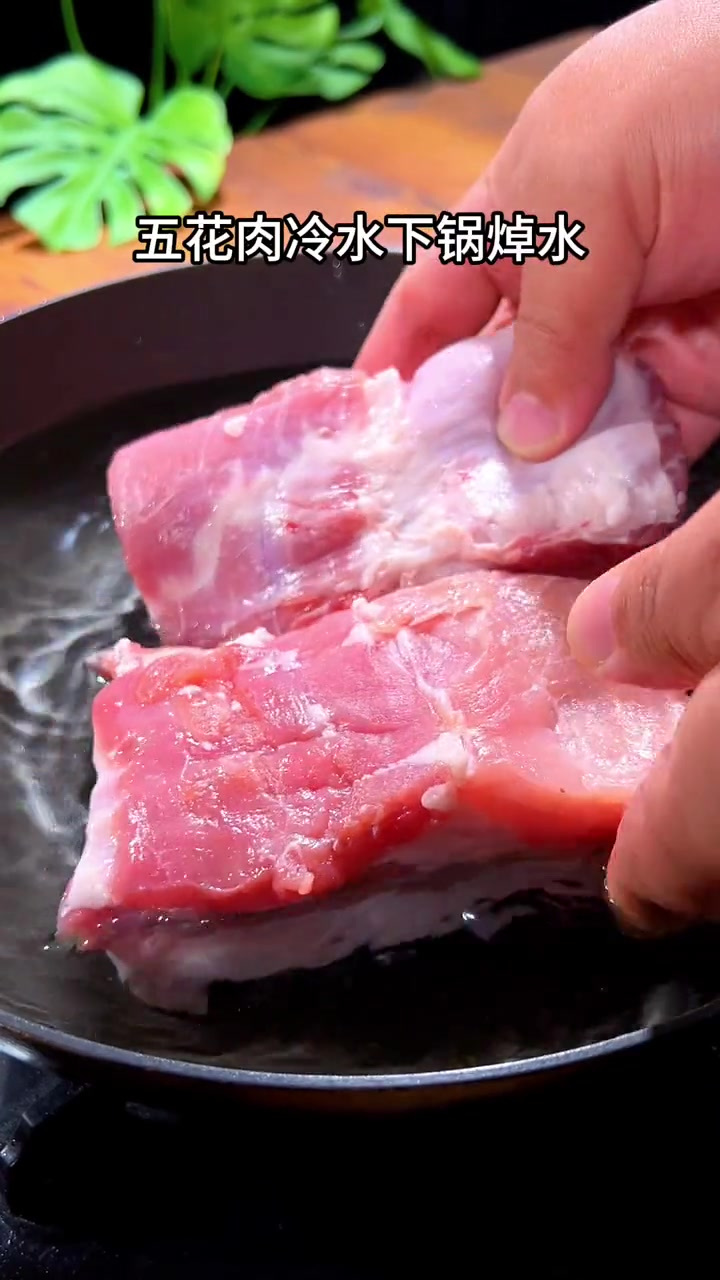 东北家常美食酸菜白肉 酸菜脆爽肉片肥而不腻 汤汁泡米饭都能吃