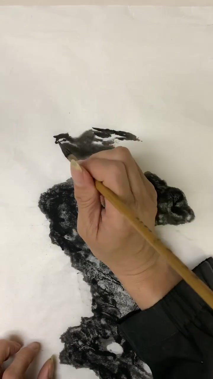 写意画鸟技法……