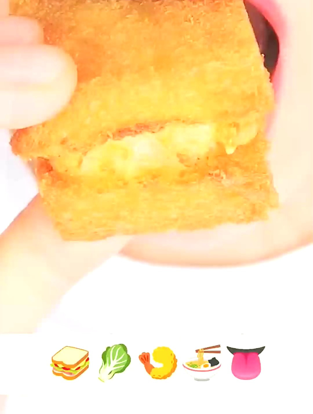 asmr:挑战表情包美食之青菜
