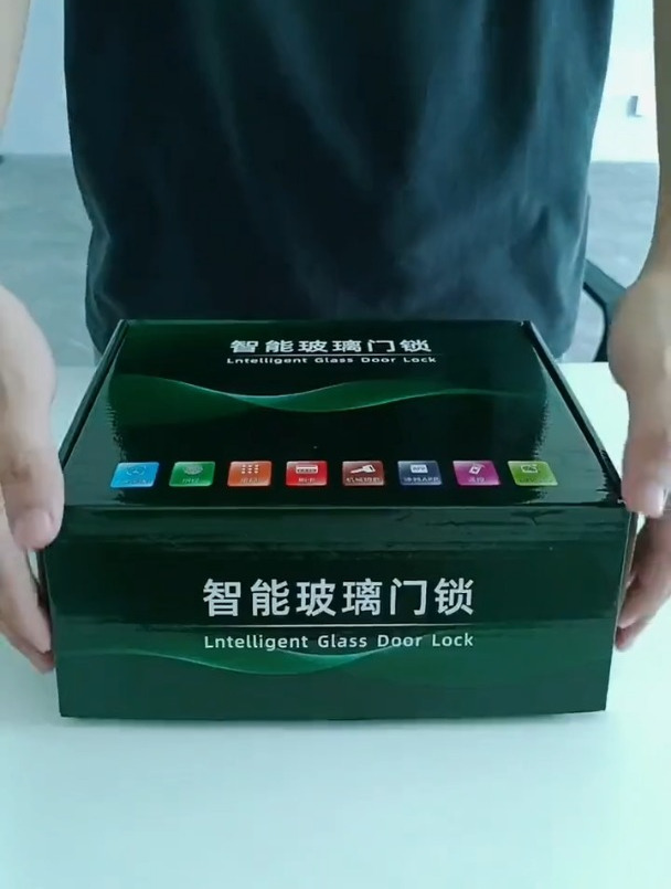 玻璃门锁安装视频