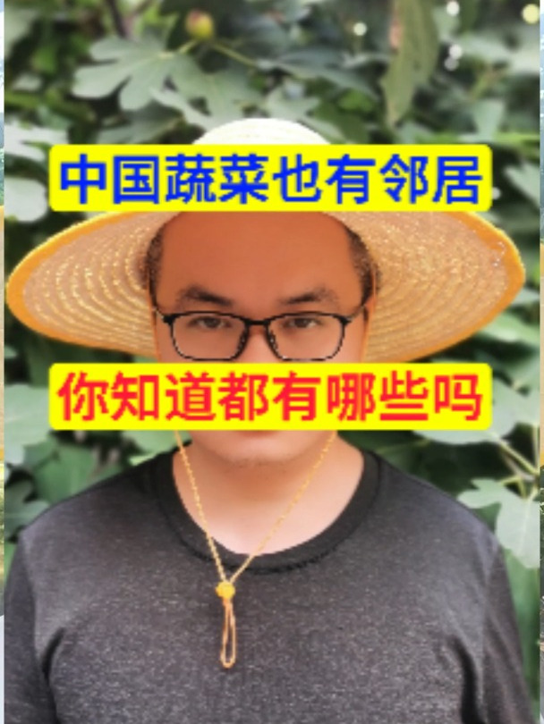 中国蔬菜也有邻居,你知道都有哪些吗?