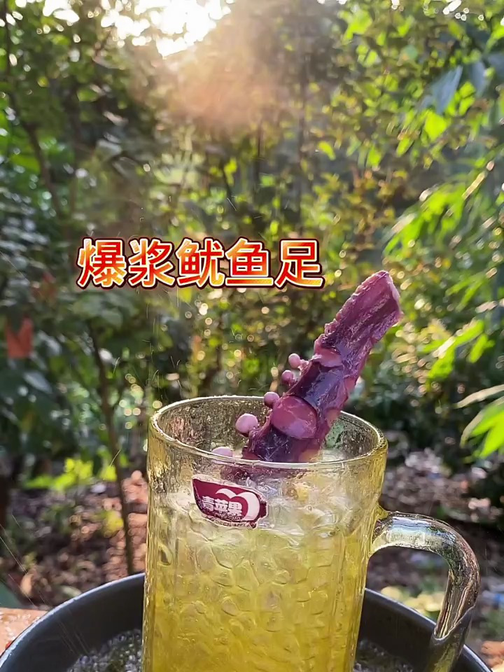 美食吃播、爆浆鱿鱼足
