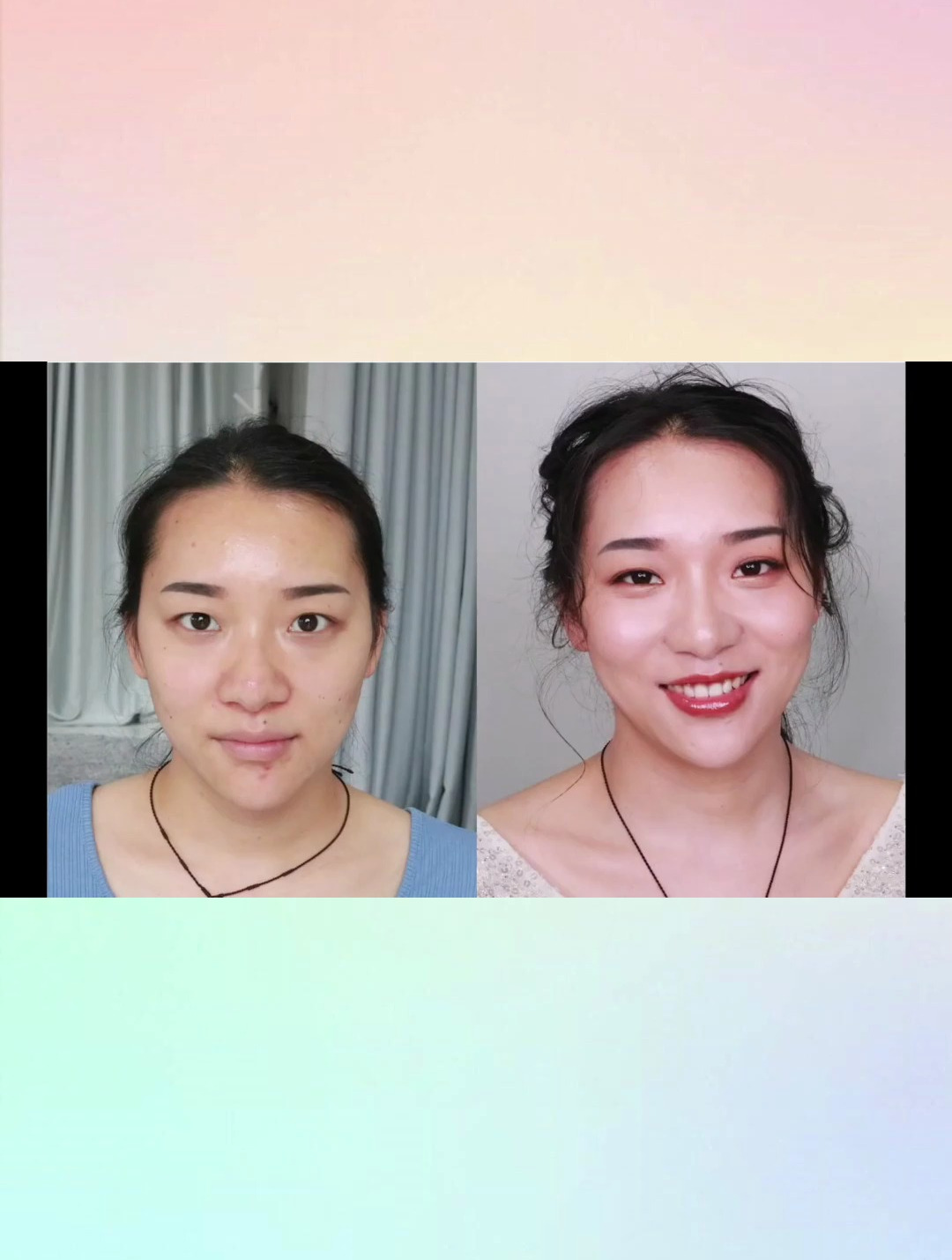 最喜欢的焦糖奶茶色系妆容,搭配日系造型,温柔又甜美~