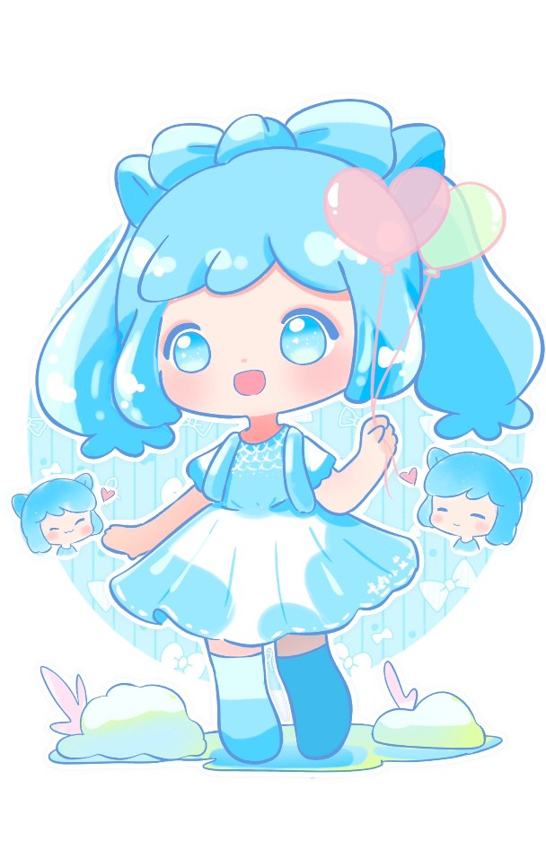 三丽鸥动漫简笔画,q版人物公主卡通画,超可爱儿童手绘简笔画