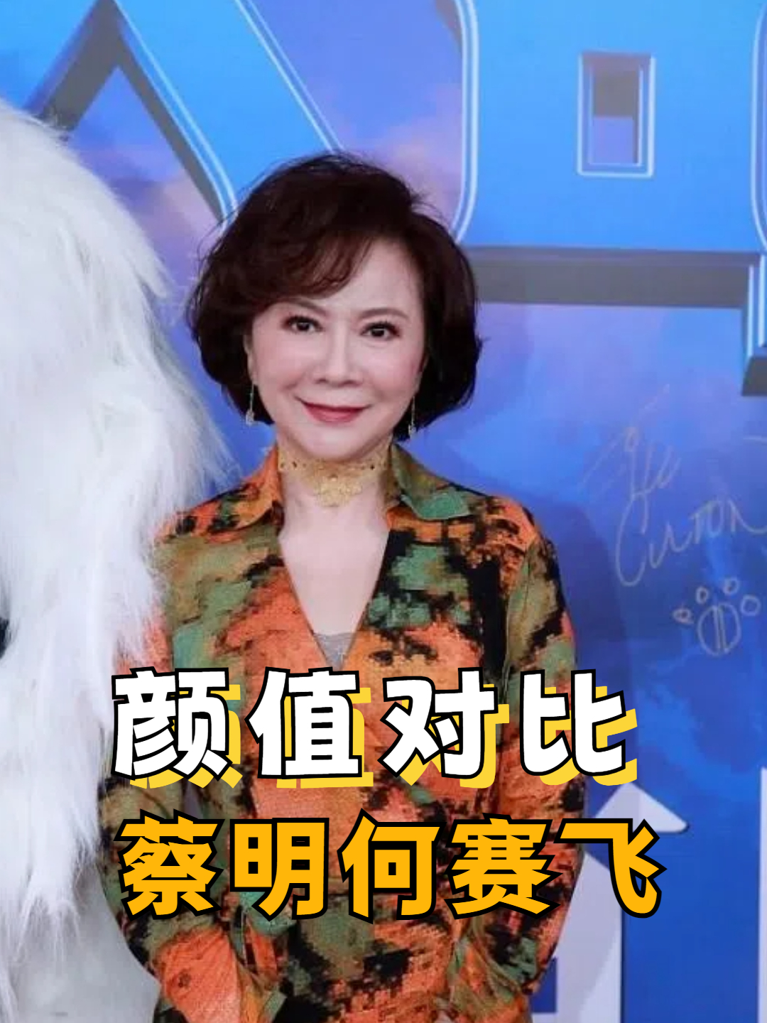 当何赛飞遇到蔡明,一张高清照曝光,才知什么是岁月从不败美人