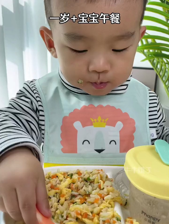 营养美味的鳕鱼炒饭,做法简单又好吃,有菜有肉营养满满
