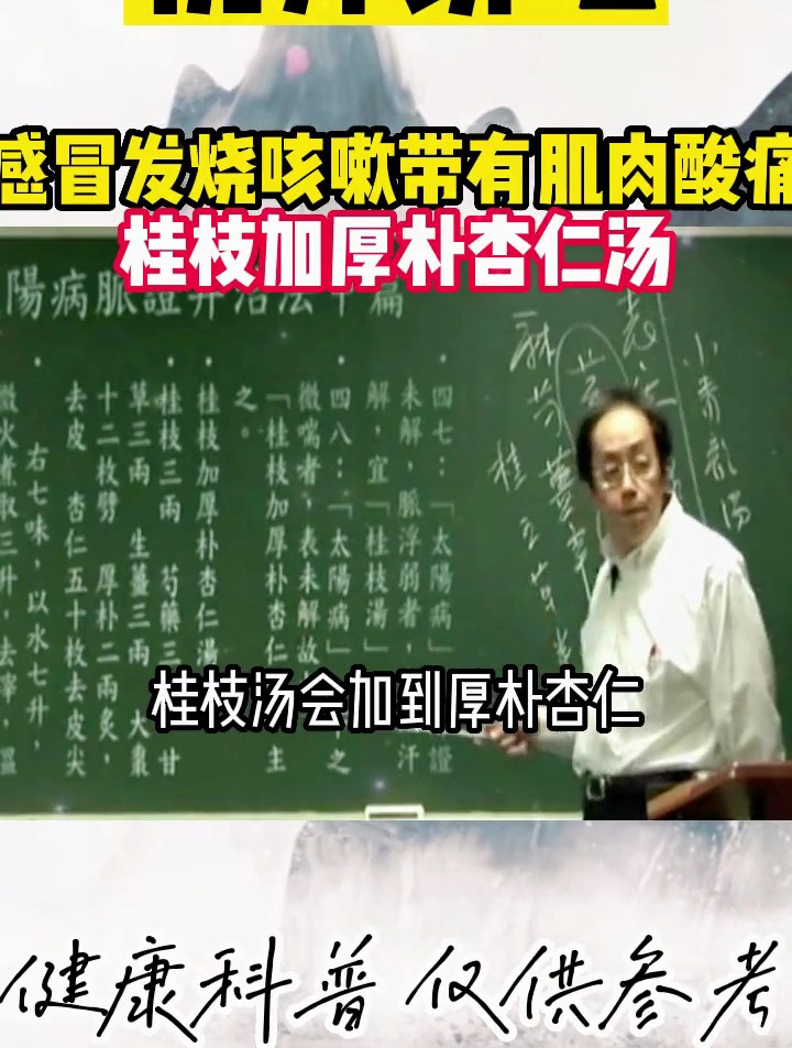 倪海厦老师:常喝桂枝汤能增强体质
