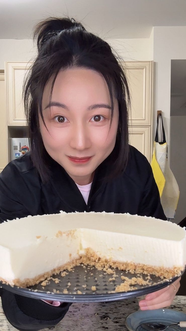 才第一次就成功的芝士蛋糕帕玛森乳酪蛋糕！