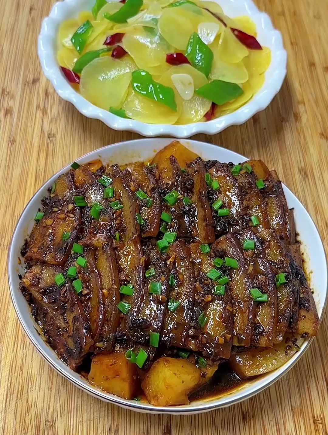 梅菜蒸肉 简单易做 配上大米饭 真的是太香了 家常菜 梅菜蒸肉