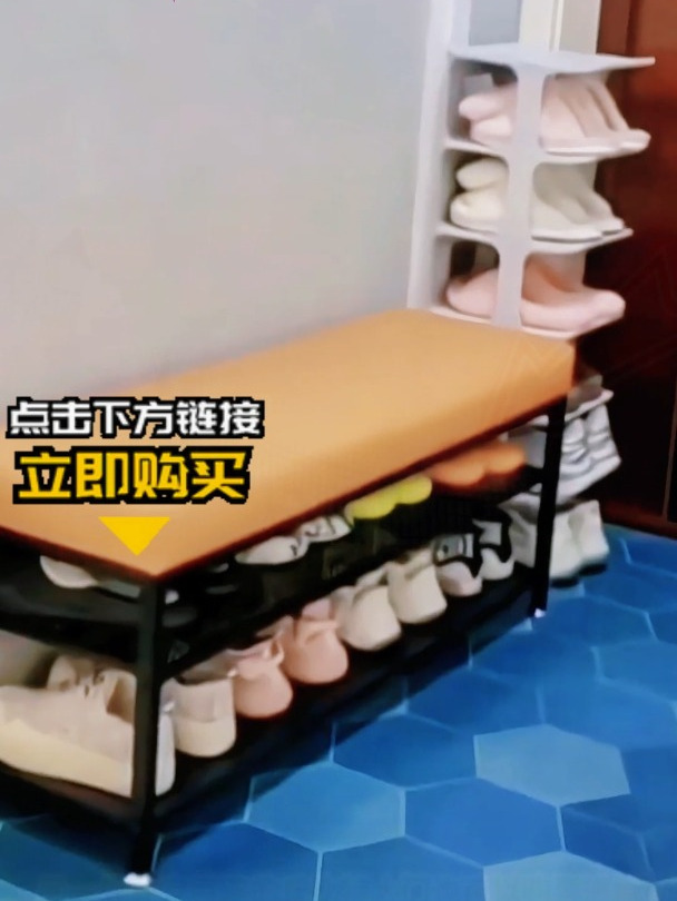 门口可坐简约穿鞋凳,入户鞋柜坐凳一体软包坐垫;宝藏好物必备!