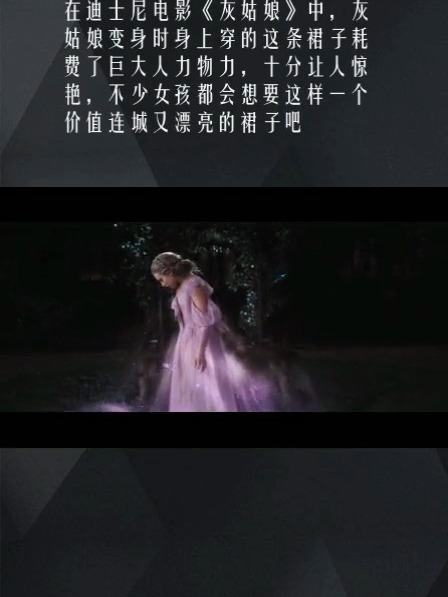这条裙子一共有12种面料,一万颗施华洛世奇钻石真的是公主的裙子
